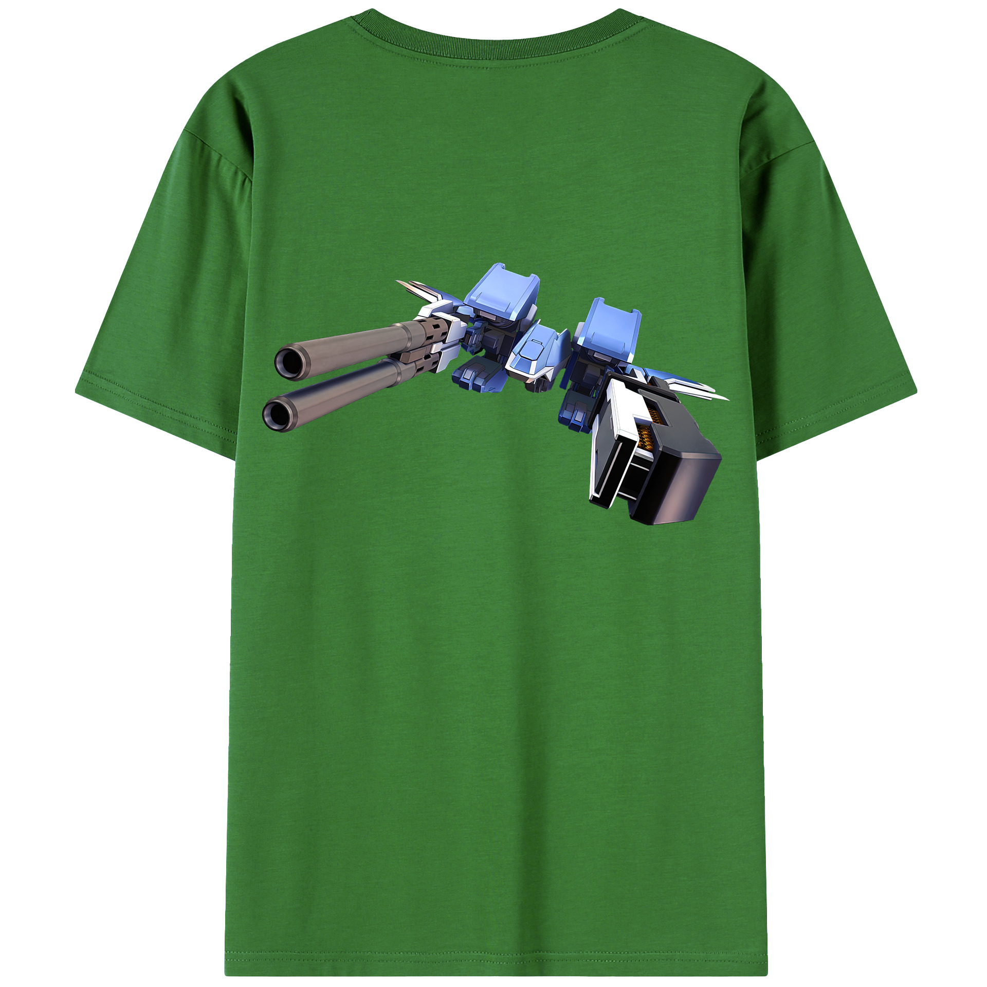 （画像用） 機動戦士ガンダム Mobile Suit Gundam レディース半袖Tシャツ(バックプリント)